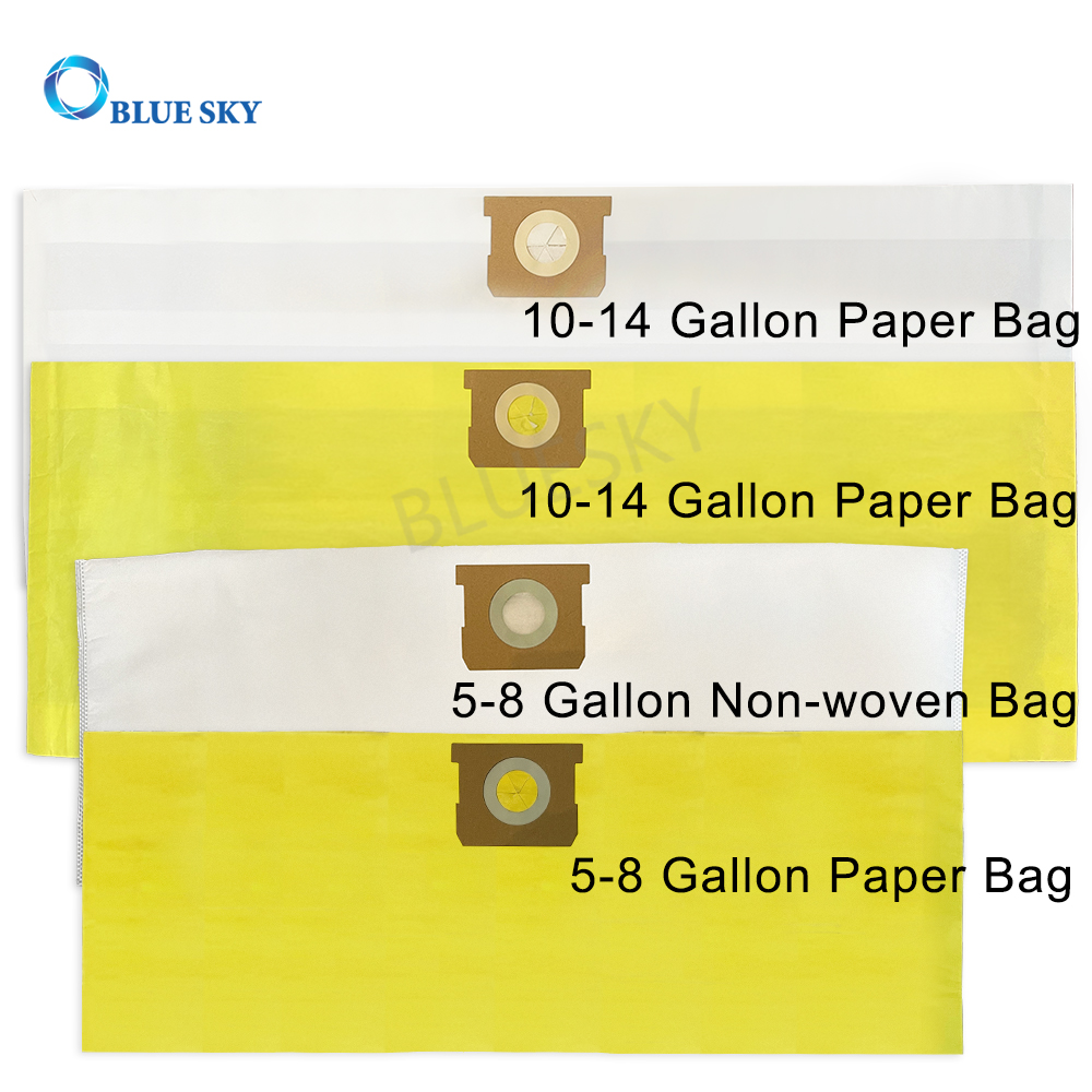 Индивидуальные мешки для пылевых фильтров, совместимые с мешками для пылесосов Shop Vac 10-14 галлонов 5-8 галлонов
