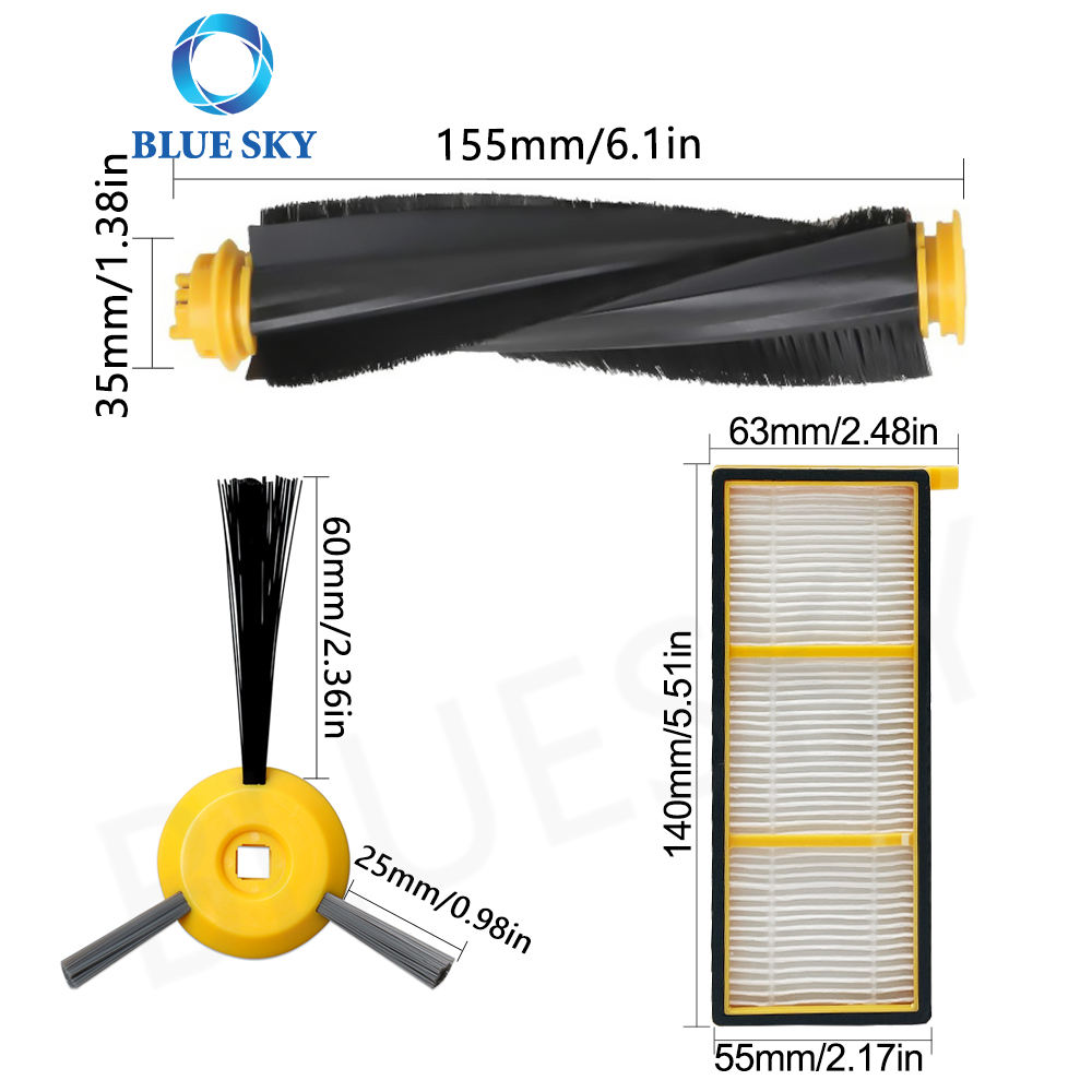 Сменные аксессуары для робота-пылесоса, детали для Sharks Ion Robot RV700 RV720 RV750 RV750c RV755, часть Rvffk700