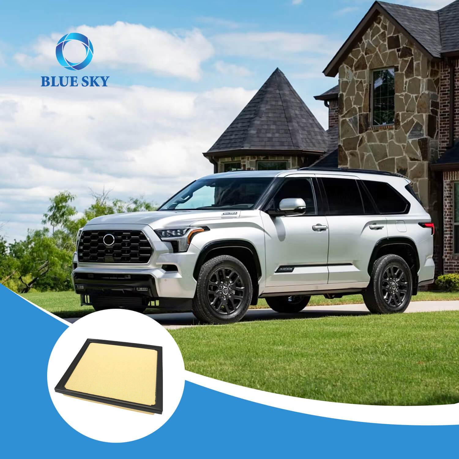 Замена воздушного фильтра двигателя 17801-F4010 для TOYOTA – поставщик высокоэффективных автомобильных воздушных фильтров