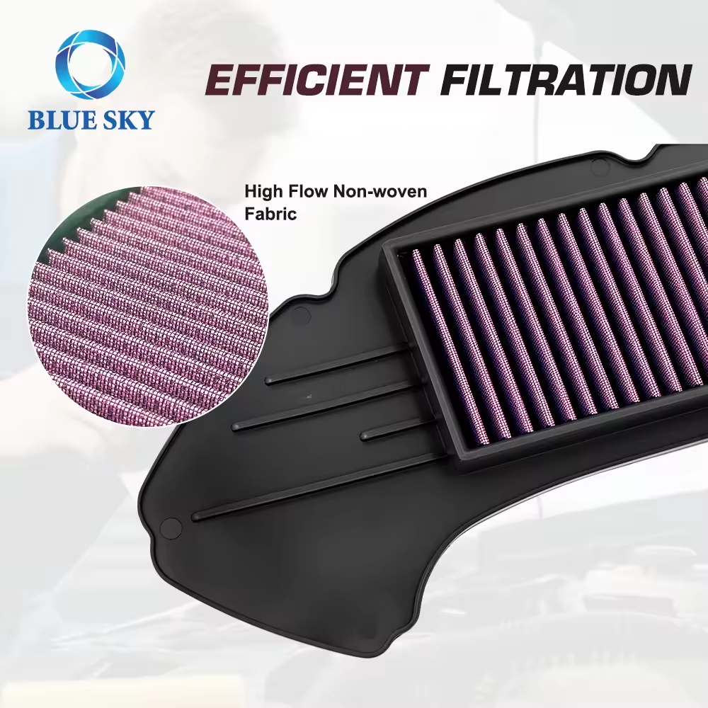 Пользовательский мотоцикл воздушный фильтр для NMAX 155 / Nmax 125 (2015-2022), замена впускного фильтра воздуха