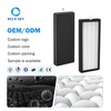 OEM HEPA Filter Cartridge для Veva 8000 Elite Pro Perifier | H13 True HEPA замена | 99,97% пылесоса пыльцы PM2,5 Удаление