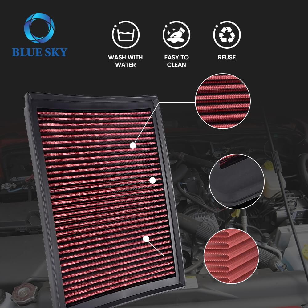 K&N 33-2438 Сменный воздушный фильтр двигателя, совместимый с Toyota/Lexus SUV V6/V8 4runner GX460 2010-2019 гг.