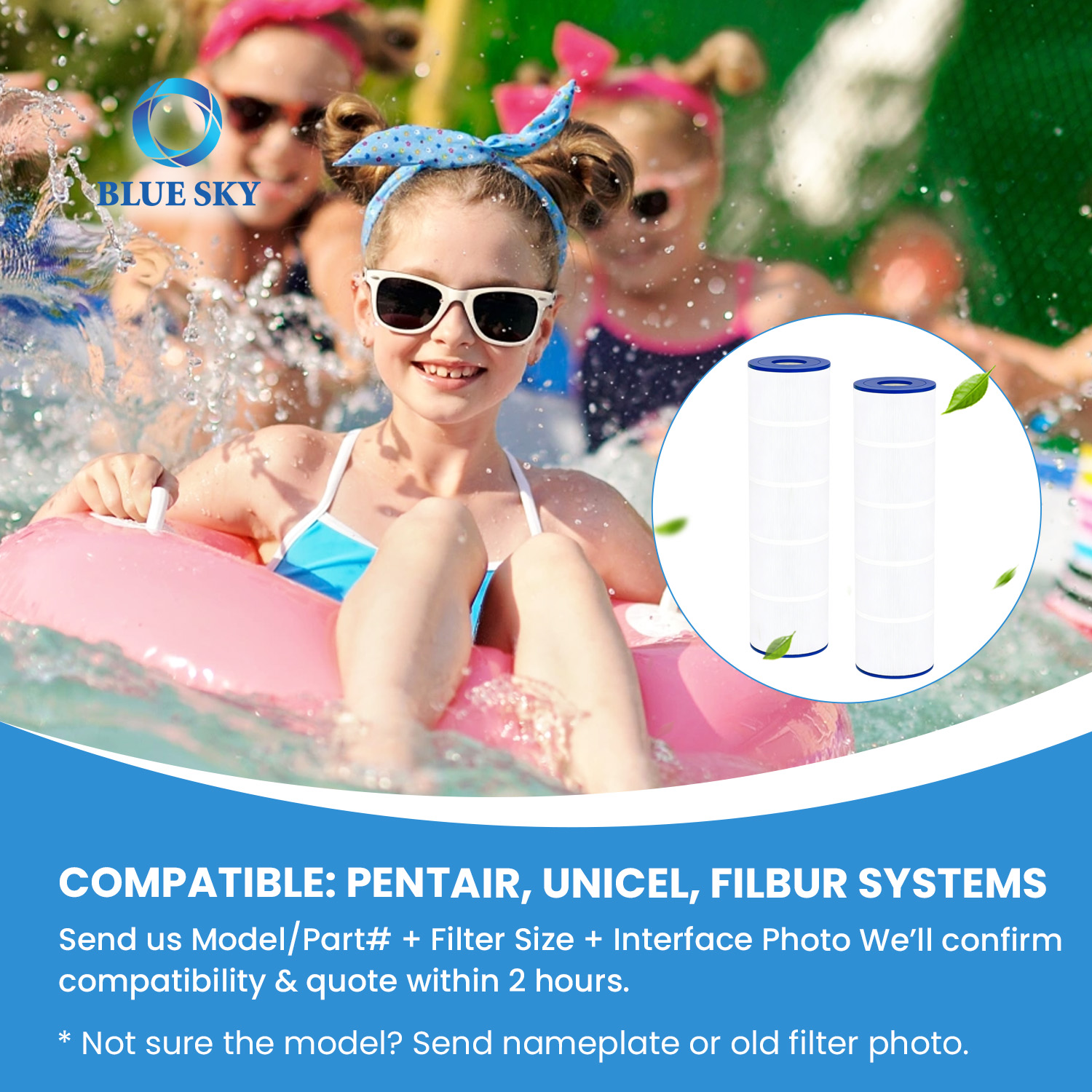 Набор картриджей для фильтра для бассейна CCP420, подходящий для Pentairs Clean & Clear Plus 420 R173576 PCC105 FC-1977