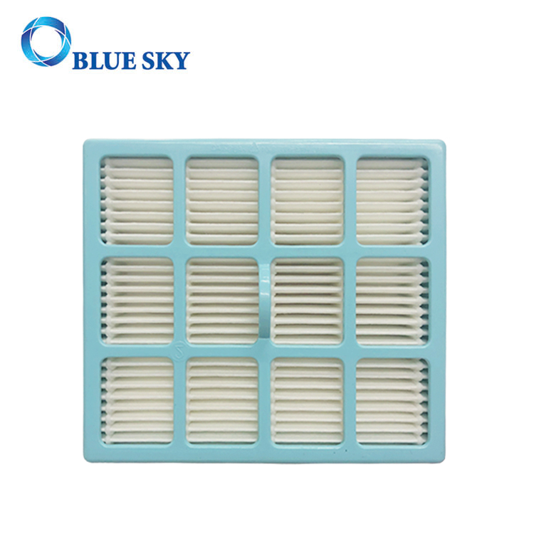 Синий квадратный картридж HEPA-фильтра для пылесоса Philips FC8142 FC8140 FC8144 FC8146