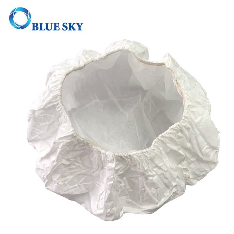 Белый бумажный мешок пылевого фильтра для пылесоса C-VAC