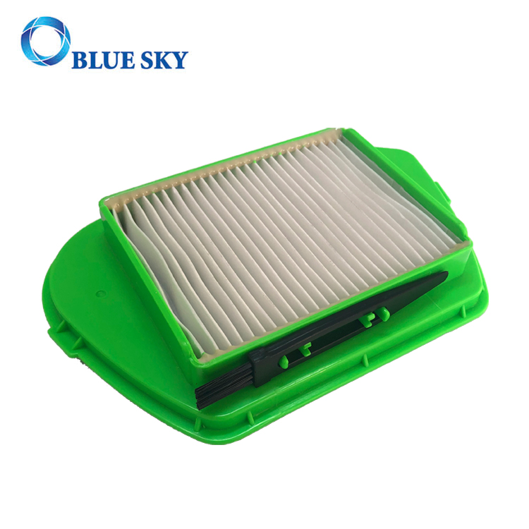 Зеленые прямоугольные HEPA-фильтры для пылесосов Rowenta ZR005501
