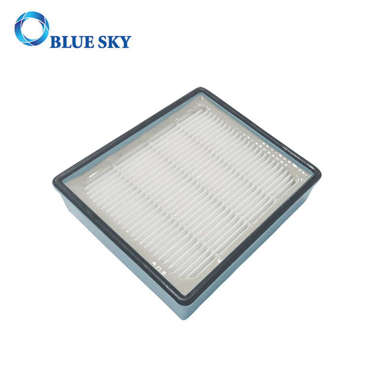 Синий квадратный картридж фильтра HEPA для пылесоса Philips FC8142 FC8140