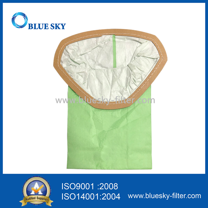 Зеленый мешок с высокой степенью фильтрации для домашнего пылесоса