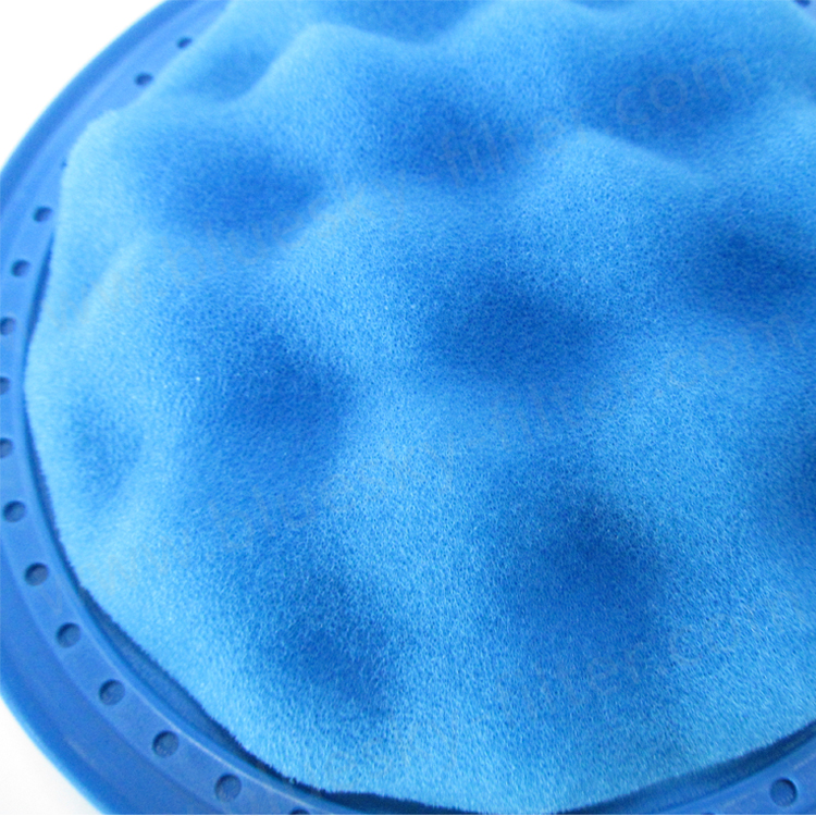  Синий круглый сменный поролоновый фильтр для пылесоса Samsung