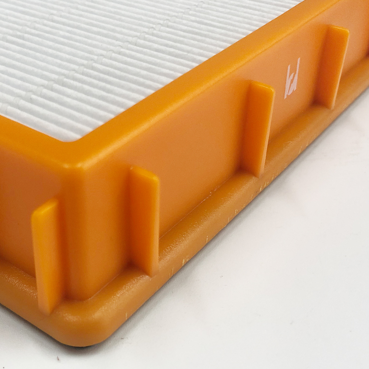  Оранжевый квадратный HEPA-фильтр для пылесоса Eureka HF2, запасные части № 61111, 61495 и 62880