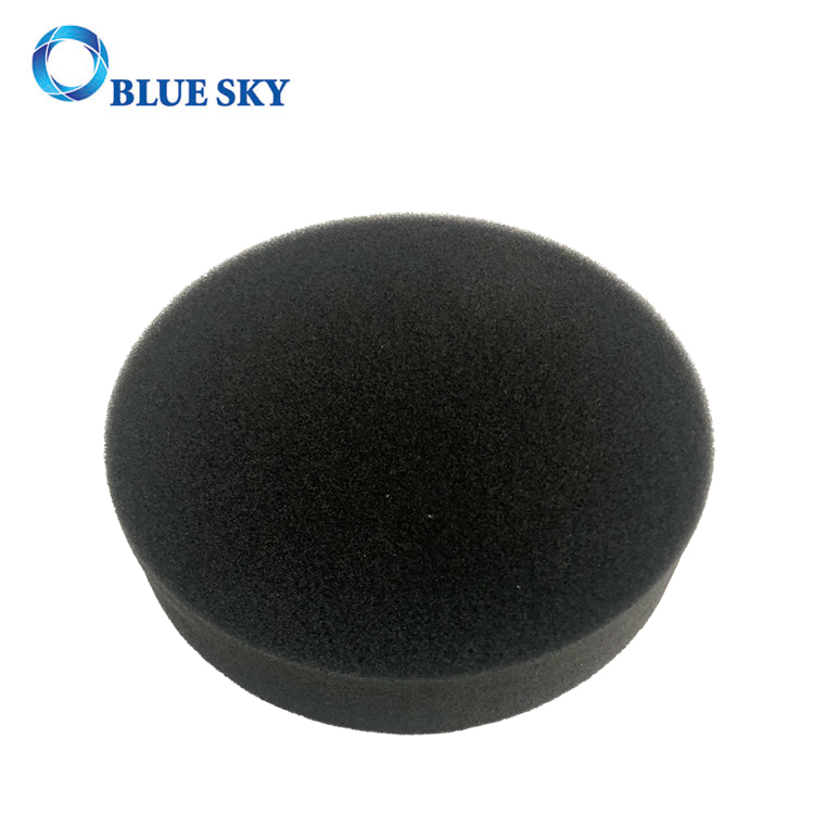 Черный круглый поролоновый/губчатый предмоторный фильтр для пылесосов Bissell 1608225 и Eureka DCF-26
