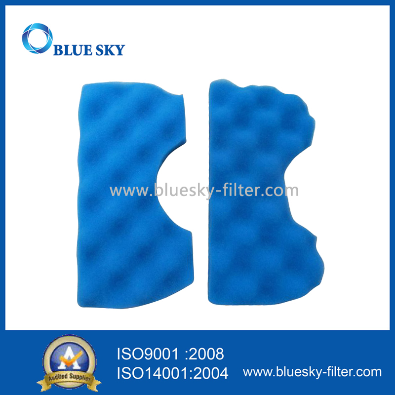 Синяя пена пылевого фильтра для пылесоса Samsung