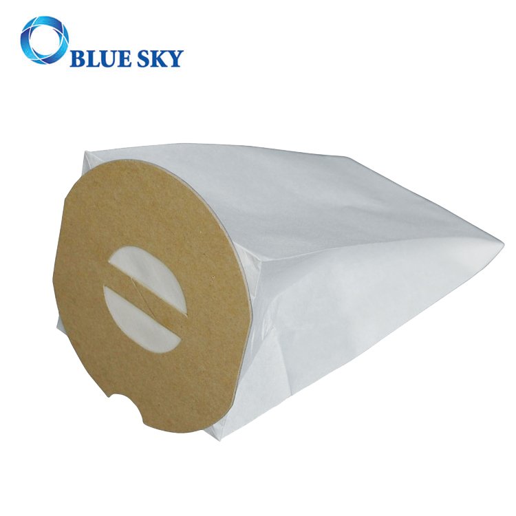  Изготовленная на заказ картонная плата белого цвета бумажный мешок для пылевого фильтра для пылесоса C-VAC