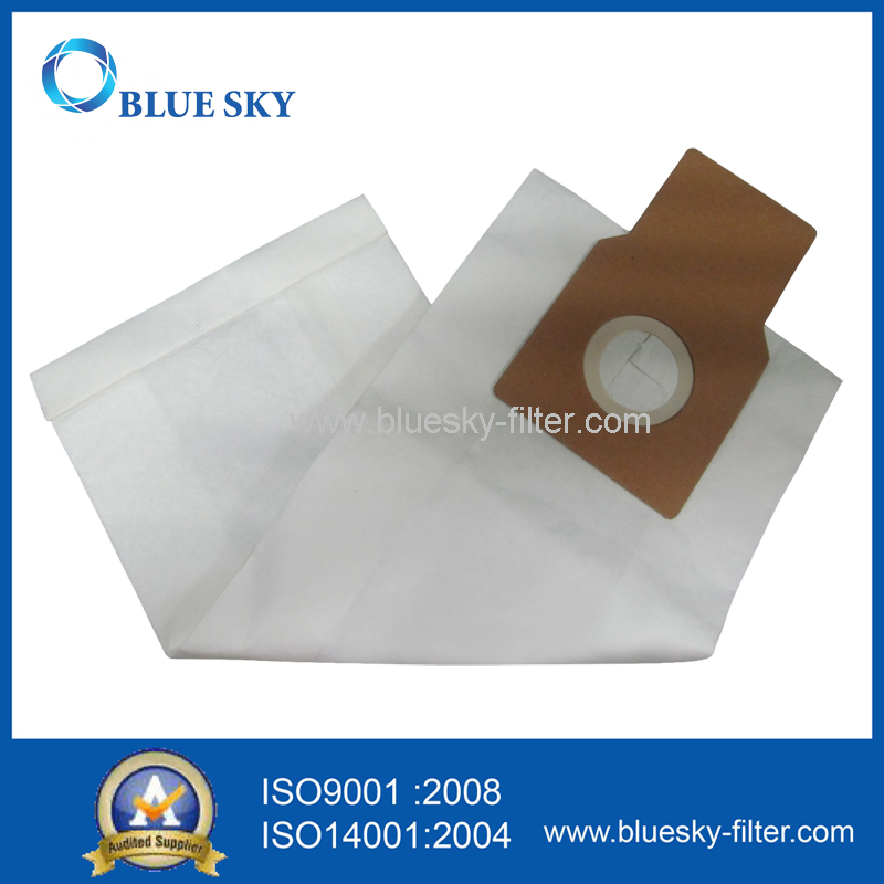 Белая бумажная пылесборная сумка для микрофильтрации с выдуванием из расплава для пылесоса Kenmore U Cleaner