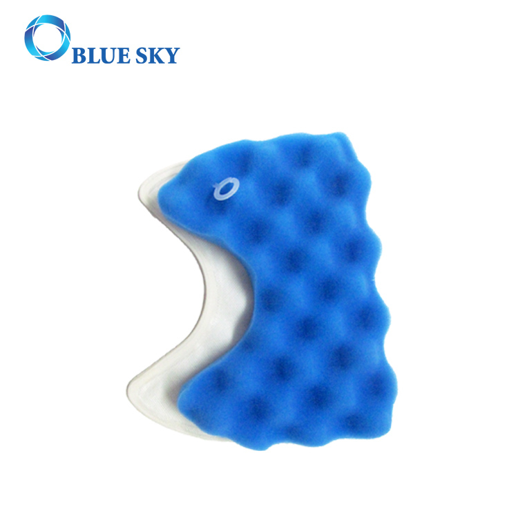 Сменные синие поролоновые фильтры для пылесосов Samsung
