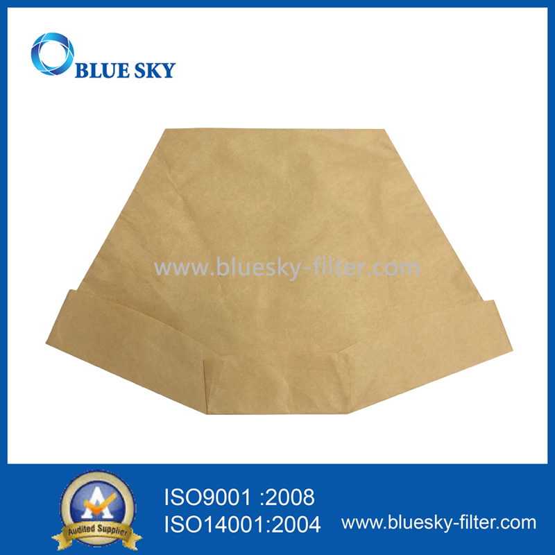 Коричневый бумажный мешок пылевого фильтра для пылесоса 