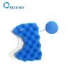 Сменные синие поролоновые фильтры для пылесосов Samsung